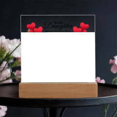 To My Daughter Old Lion – Acrylic Square